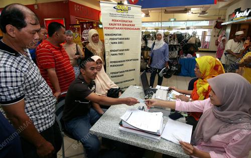 KAUNTER PENDAFTARAN PERNIAGAAN BERGERAK