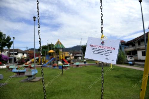 PENUTUPAN SEMENTARA TAMAN PERMAINAN
