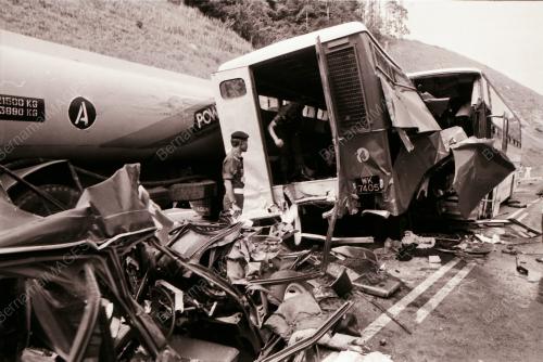 KEMALANGAN DI KILOMETER 25 LEBUHRAYA KUALA LUMPUR