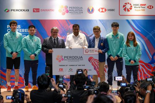 SIDANG MEDIA PERODUA MALAYSIA MASTER 2025
