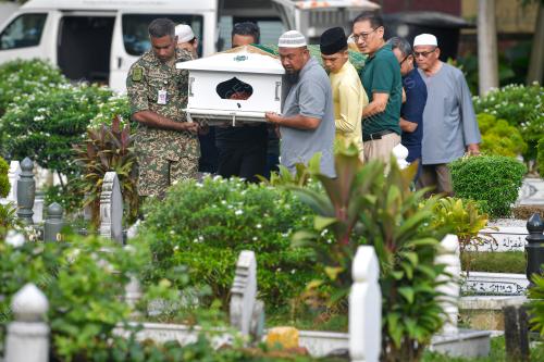 KEBUMI JENAZAH DATUK NOOR FARIDA ARIFFIN