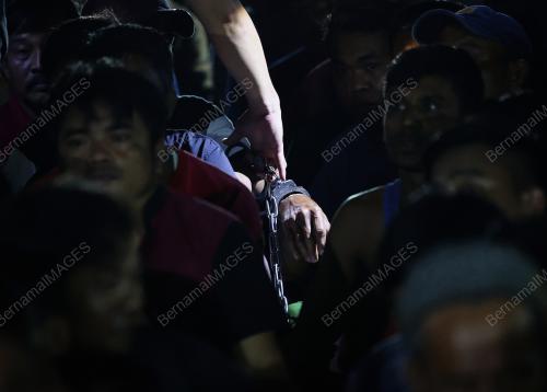 IMIGRESEN SERBU PERKAMPUNGAN SETINGGAN PENDATANG TANPA IZIN DI P