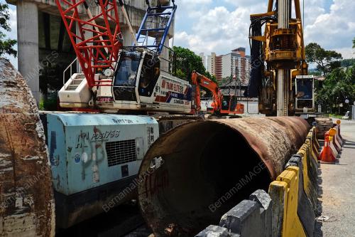 KERJA PEMBINAAN DI KAWASAN PKPD DI KL DAN SELANGOR DIHENTIKAN