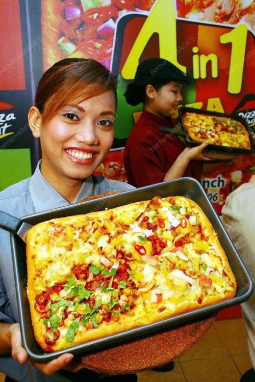 PIZZA HUT LANCAR 4 IN 1 PIZZA
