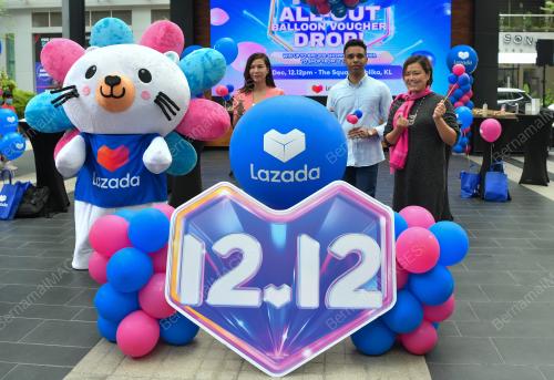 LAZADA 12.12 BALLOON VOUCHER DROP