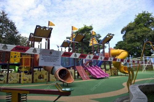 PENUTUPAN SEMENTARA TAMAN PERMAINAN