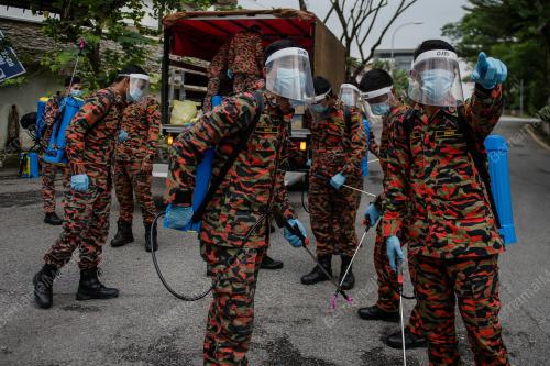 OPERASI PEMBERSIHAN DISINFEKSI BUKIT DAMANSARA