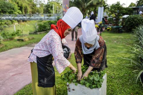 PERTANDINGAN MEMASAK DI KEBUN BANDAR SUNGAI BUNUS