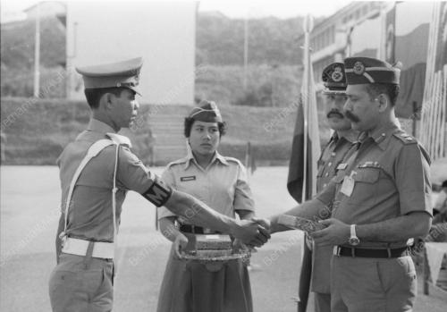 Perbarisan tamat latihan