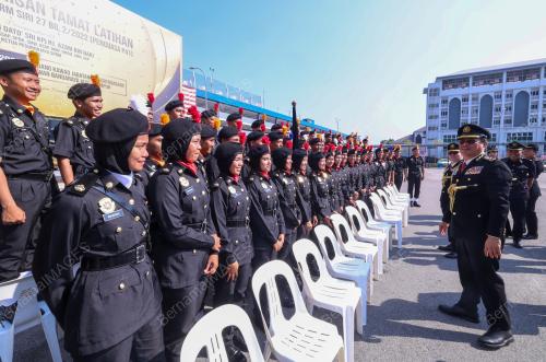 MAJLIS PERBARISAN TAMAT LATIHAN KURSUS ASAS PEGAWAI SPRM