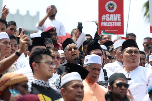 HIMPUNAN SOLIDARITI BERSAMA GAZA OLEH PEMUDA PERPADUAN