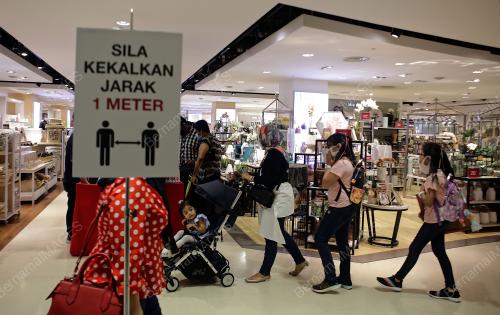 TINJAUAN HUJUNG MINGGU DI PUSAT MEMBELI BELAH