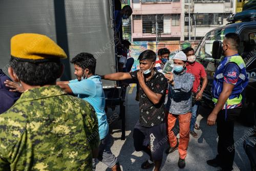 OPERASI BERSEPADU DI PASAR BORONG KUALA LUMPUR