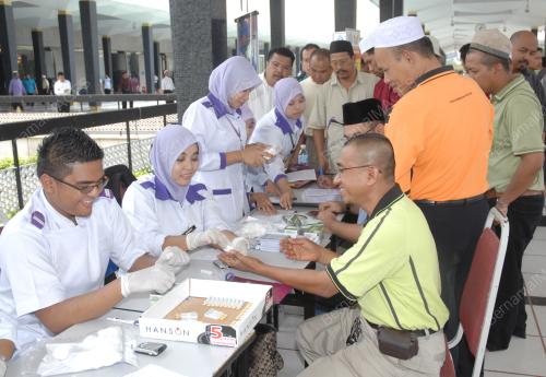 KEMPEN DERMA DARAH DAN PENDIDKAN KESIHATAN