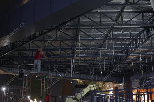 SILING DEPAN ANJUNG PUSAT BELI BELAH MEGAH RISE MALL RUNTUH