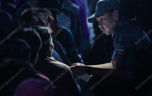 IMIGRESEN SERBU PERKAMPUNGAN SETINGGAN PENDATANG TANPA IZIN DI P