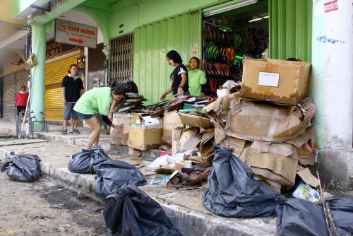 BANJIR DI PEKAN KAJANG