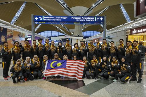 KONTINJEN MALAYSIA BERLEPAS KE SUKAN SEA