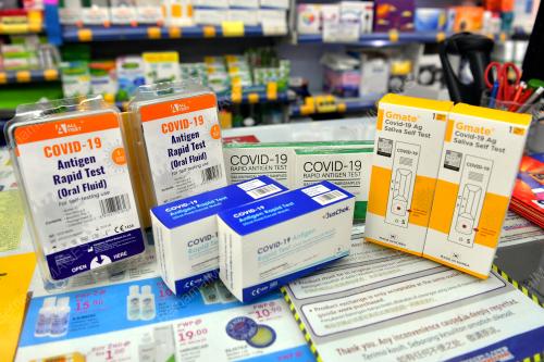 TINJAUAN HARGA RUNCIT KIT UJIAN PANTAS ANTIGEN COVID-19