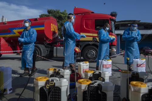 KERJA KERJA SANITASI PASAR BORONG SELANGOR