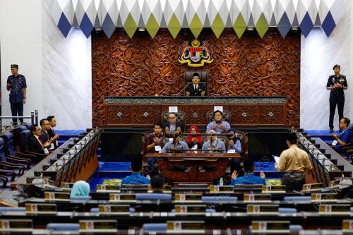 SESI RAPTAI ISTIADAT PEMBUKAAN PARLIMEN