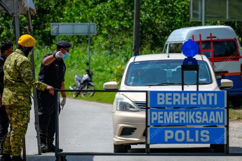 PERINTAH KAWALAN PERGERAKKAN DIPERKETATKAN HULU LANGAT