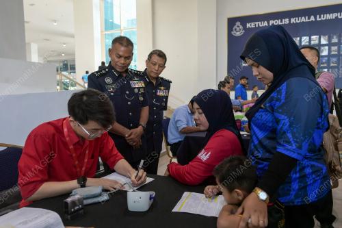 MAJLIS DERMA DARAH SEMPENA HARI POLIS KE 218