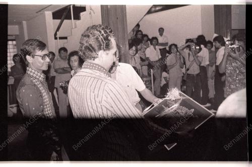 SAMAD IDRIS RASMI PAMERAN DIPLOMA 80' KAJIAN SENI LUKIS