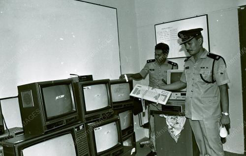 KPD AMPANG BERSAMA BARANG-BARANG RAMPASAN