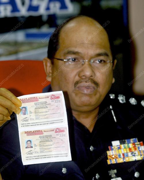 POLIS PERMIT PALSU