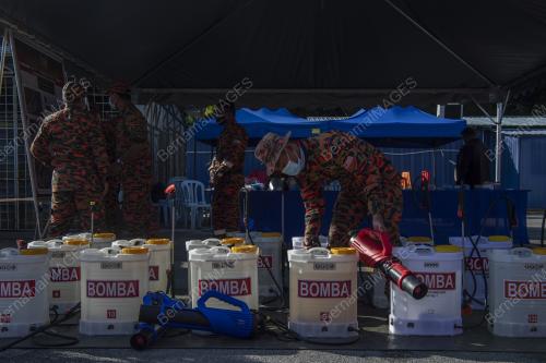 KERJA KERJA SANITASI PASAR BORONG SELANGOR