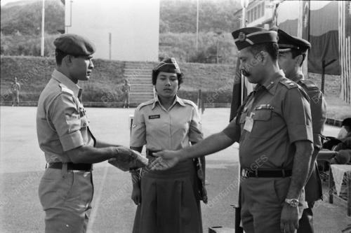 Perbarisan tamat latihan
