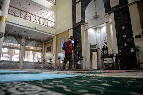 PERSIAPAN MASJID BAGI SOLAT TERAWIH