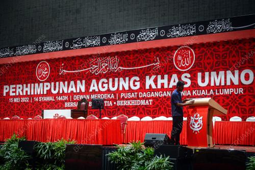 PERSIAPAN PERHIMPUNAN AGUNG KHAS UMNO