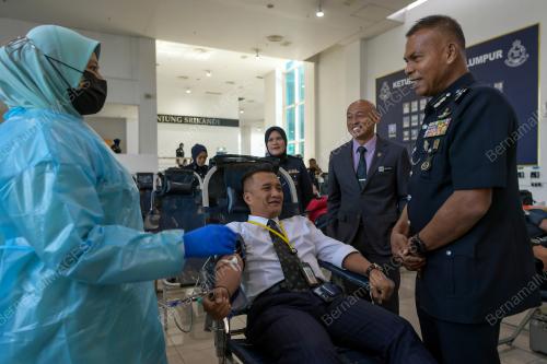 MAJLIS DERMA DARAH SEMPENA HARI POLIS KE 218