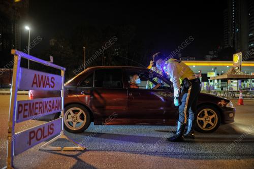 SEKATAN JALAN RAYA PKPB COVID-19