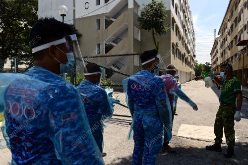 PERINTAH KAWALAN PERGERAKAN DIPERKETATKAN (PKPD) ASRAMA TROPICANA