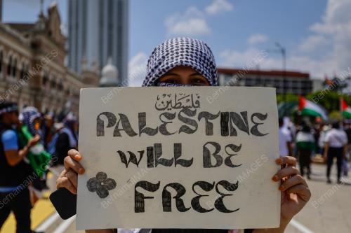 PERHIMPUNAN AMAN ˜FREEDOM FOR PALESTINE'