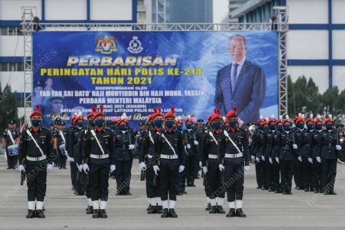 PERBARISAN SEMPENA SAMBUTAN PERINGATAN HARI POLIS KE-214 TAHUN 2021