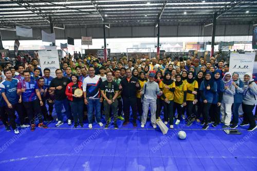 KEJOHANAN FUTSAL ANTARA PENGENDALI TAKAFUL