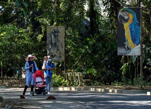TINJAUAN HARI PERTAMA ZOO NEGARA DIBUKA SEMULA SEMPENA PKPB