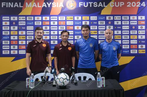 SIDANG MEDIA PERLAWANAN AKHIR PIALA FA FUTSAL MALAYSIA