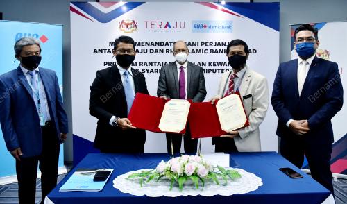 PERJANJIAN ANTARA TERAJU DAN RHB ISLAMIC BANK