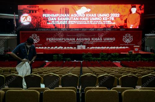 PERSIAPAN PERHIMPUNAN AGUNG KHAS UMNO