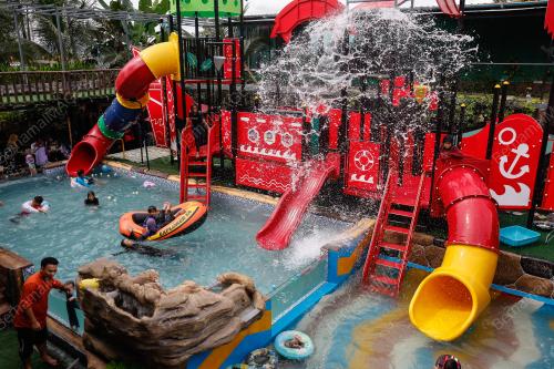 TAMAN TEMA AIR MINI DI PERUMAHAN