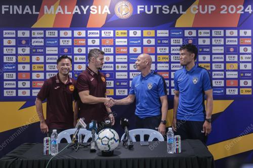 SIDANG MEDIA PERLAWANAN AKHIR PIALA FA FUTSAL MALAYSIA