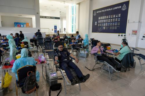 MAJLIS DERMA DARAH SEMPENA HARI POLIS KE 218