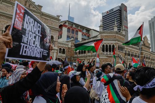 PERHIMPUNAN AMAN ˜FREEDOM FOR PALESTINE'