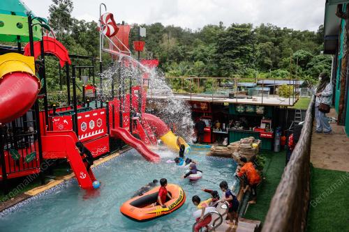 TAMAN TEMA AIR MINI DI PERUMAHAN