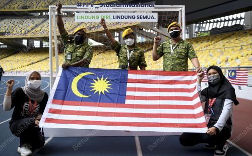 KIBARKAN JALUR GEMILANG DI SELURUH NEGARA